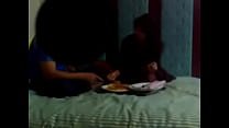 Lustful porn art video with hot MMF threesome