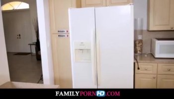 Hot busty brunette cock swallowing Madison Ivy fucked from behind.